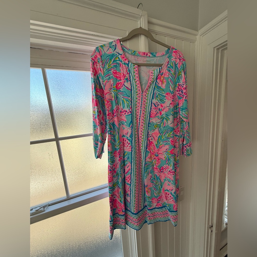 NWT Lilly Pulitzer Chilly Lilly Tunic Dress Size XLarge